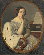 Henri-Pierre Picou Portrait of Cephise Picou, sister of the artist oil painting artist